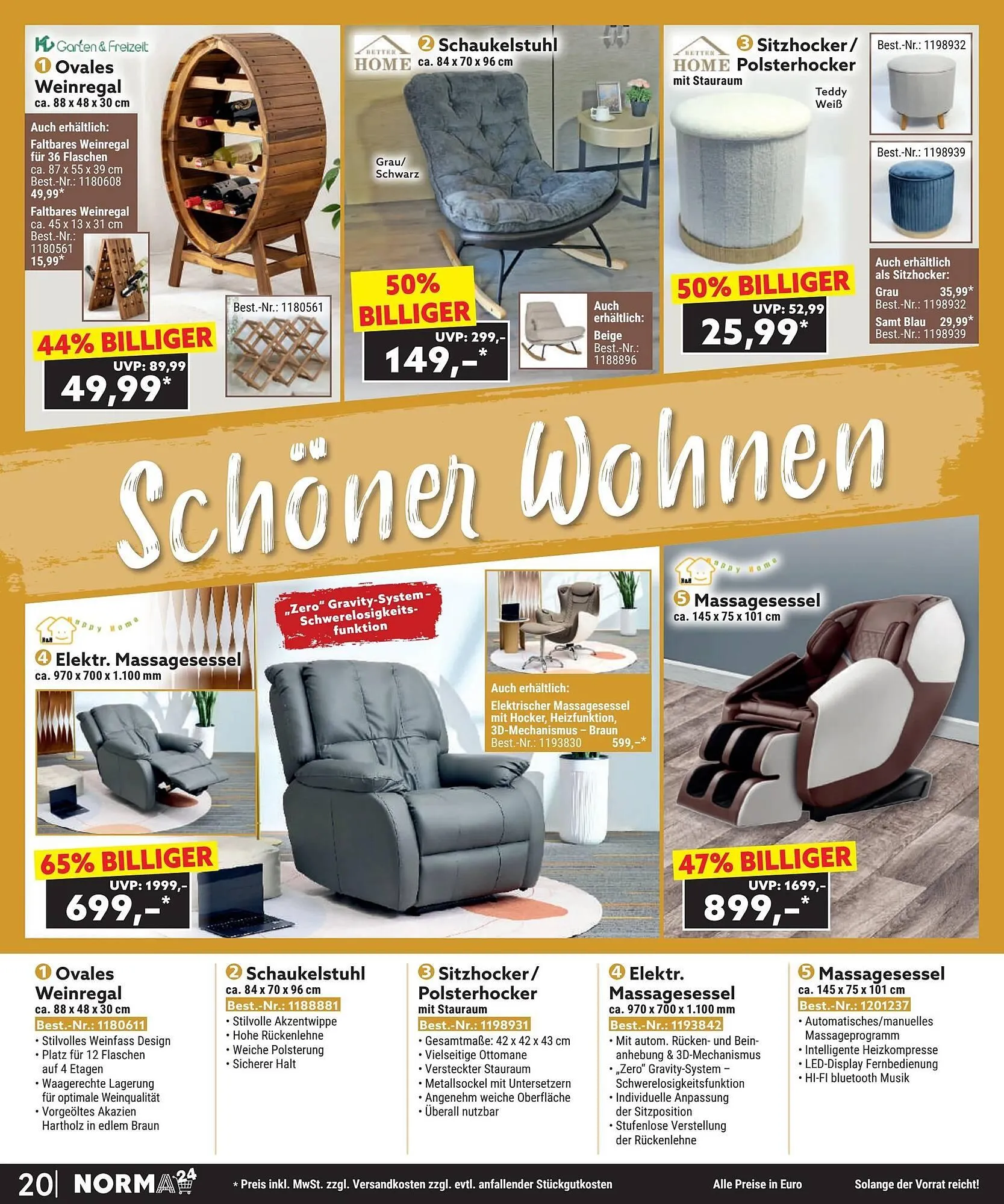 Norma Prospekt von 1. November bis 1. Dezember 2025 - Flugblätt seite  20