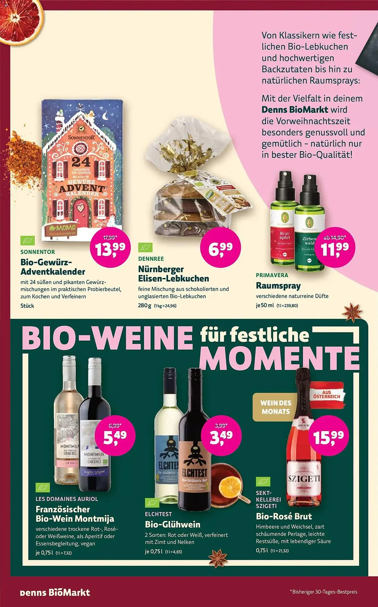 Denn's Biomarkt Flugblatt von 5. November bis 18. November 2025 - Flugblätt seite 2