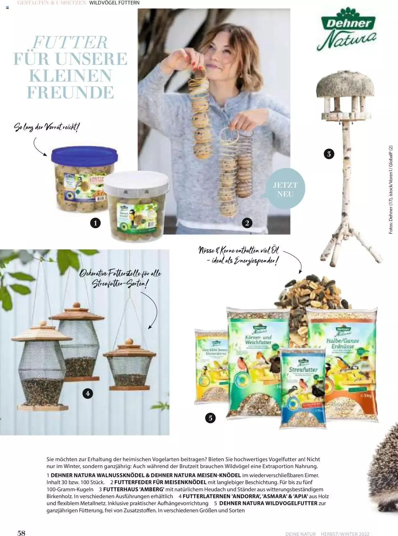 Dehner Flugblatt von 10. Oktober bis 31. Dezember 2023 - Flugblätt seite  58