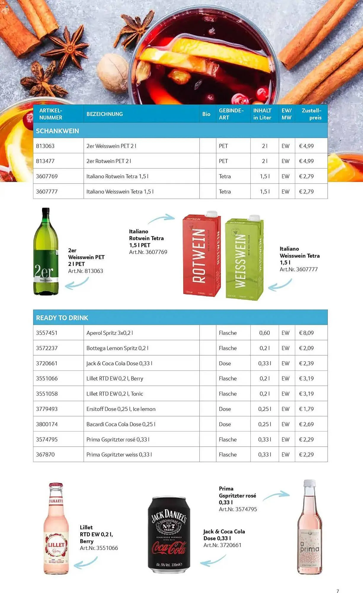 Transgourmet Flugblatt von 6. Oktober bis 31. Dezember 2025 - Flugblätt seite 7