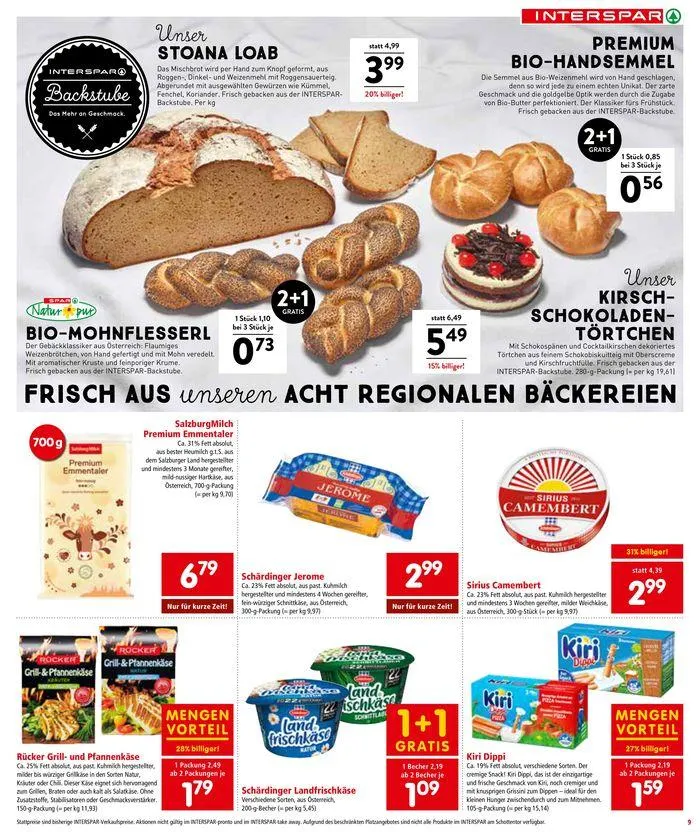 Interspar flugblatt von 3. September bis 17. September 2024 - Flugblätt seite 9