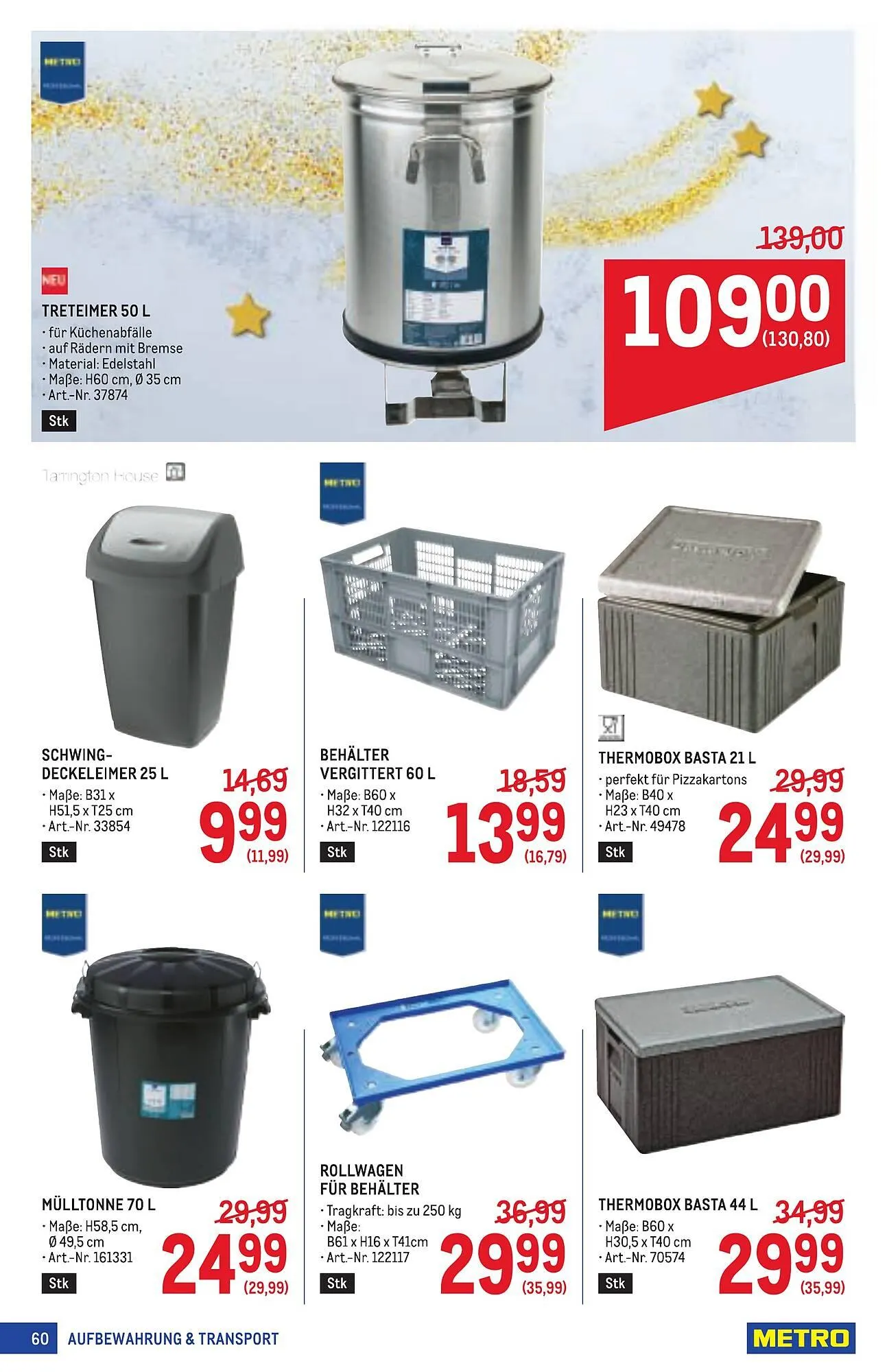 Metro Flugblatt von 11. Dezember bis 7. Jänner 2026 - Flugblätt seite  60