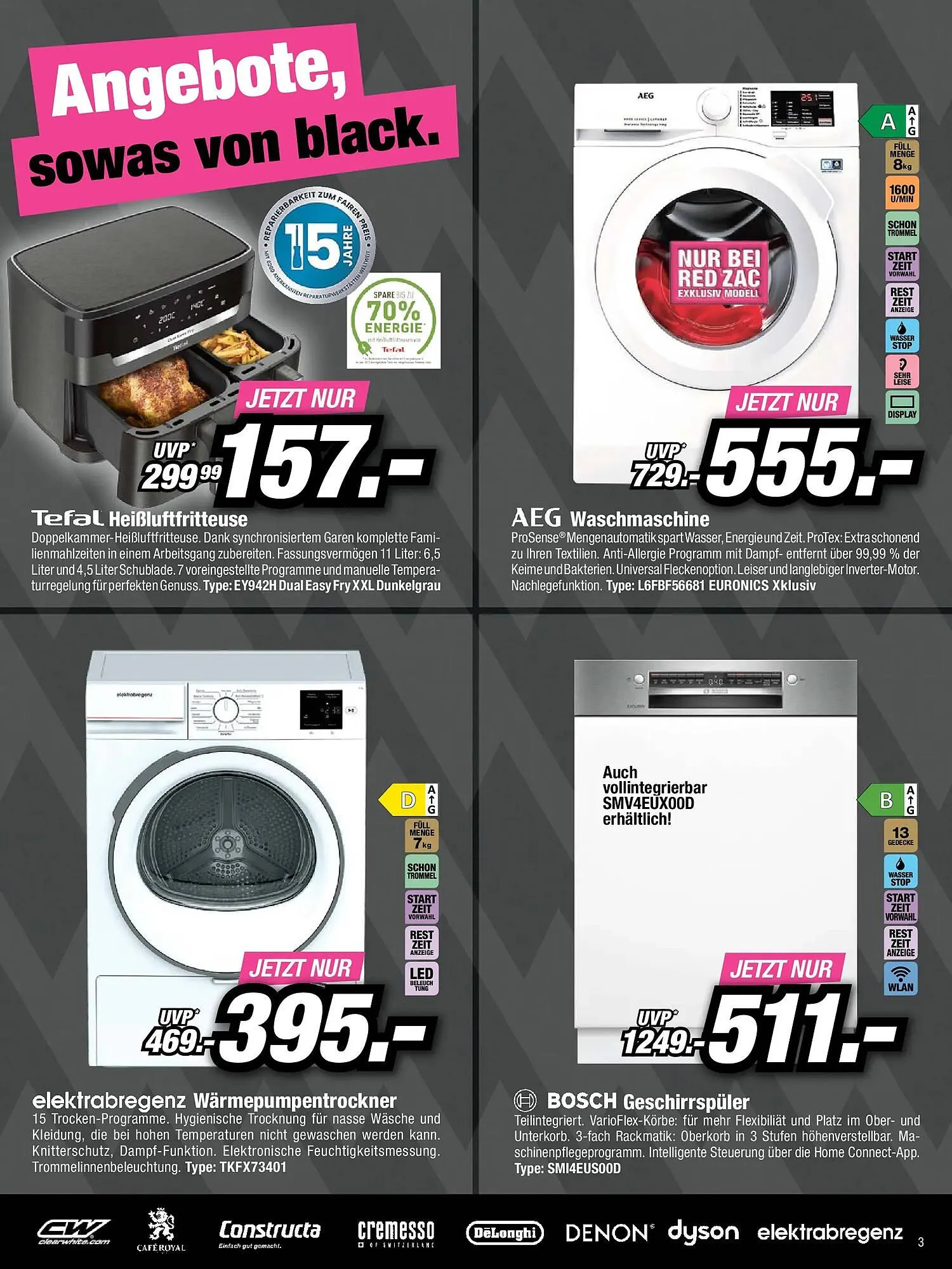 Red Zac Flugblatt von 23. November bis 10. Dezember 2025 - Flugblätt seite  3