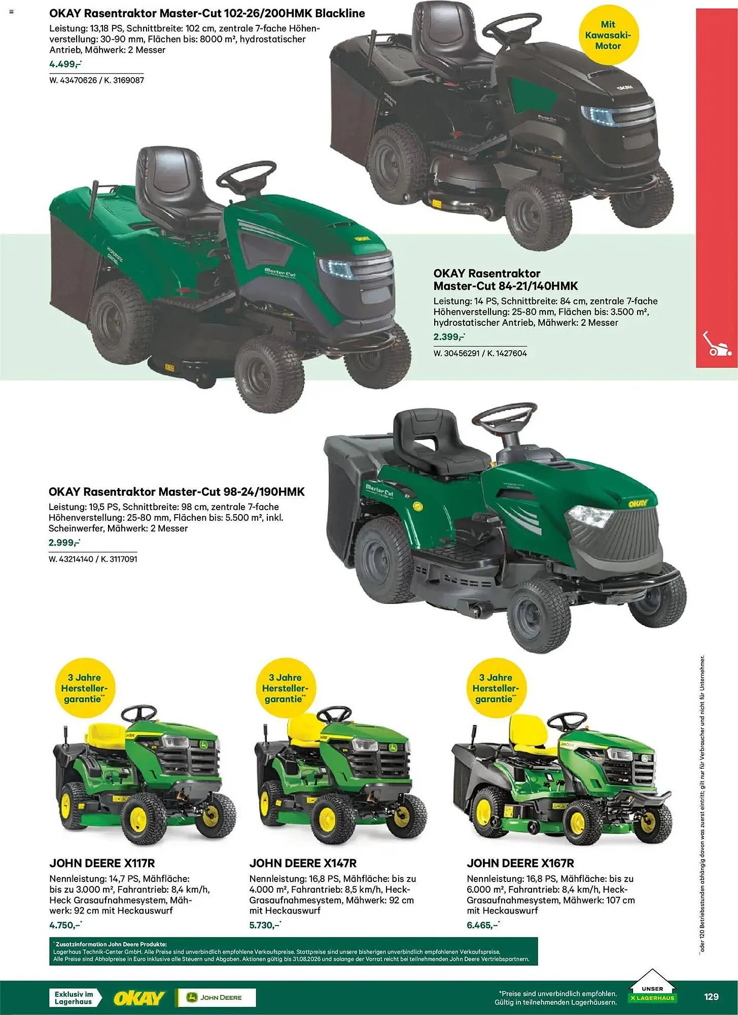 Lagerhaus Flugblatt von 22. Februar bis 31. Mai 2026 - Flugblätt seite  129