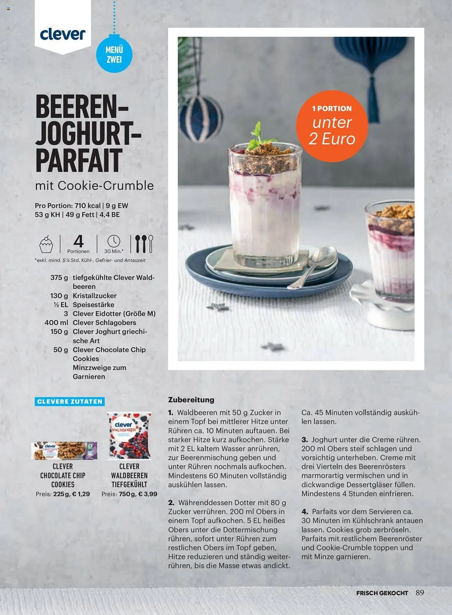 Billa Flugblatt von 1. Dezember bis 31. Dezember 2023 - Flugblätt seite  89