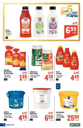 METRO Flugblatt -Profi von 19. März bis 1. April 2026 - Flugblätt seite  26