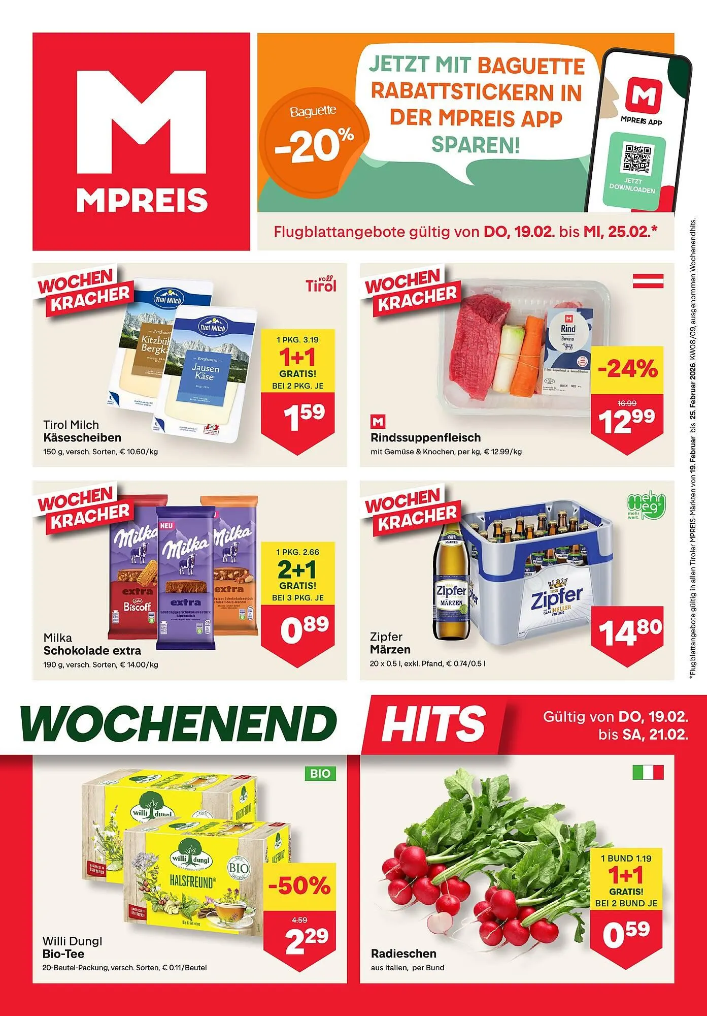 MPreis Flugblatt - 1