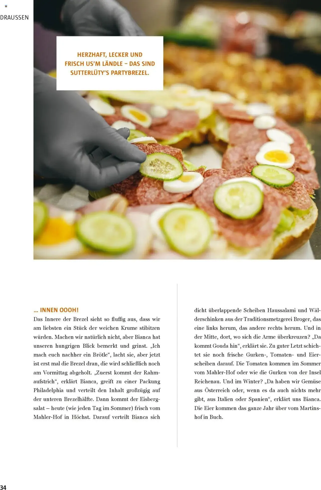 Sutterlüty B’sundrig Magazine von 3. Juli bis 31. Dezember 2024 - Flugblätt seite  34