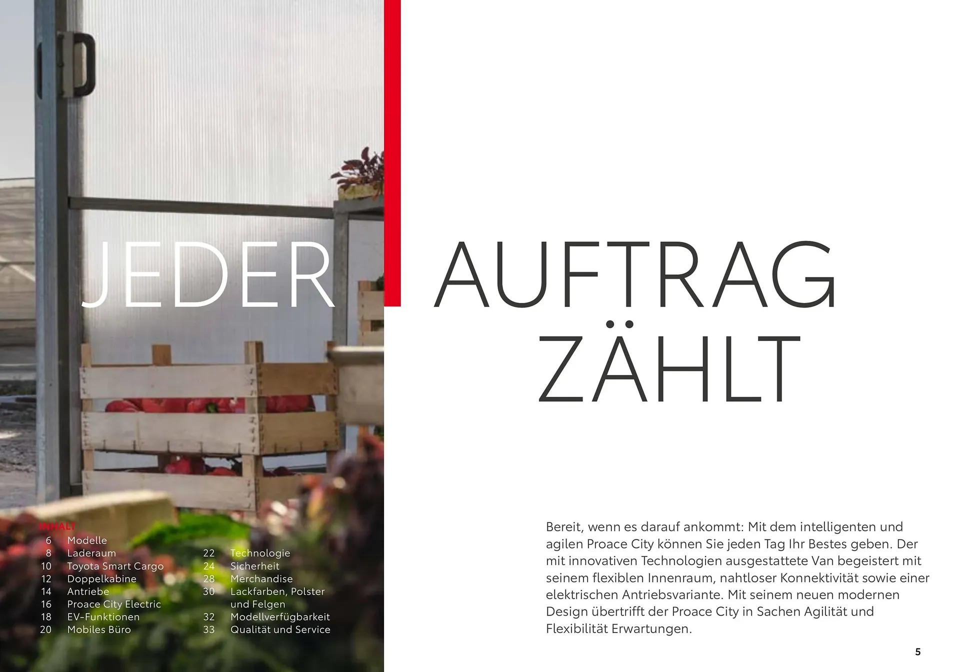 Toyota Flugblatt von 1. April bis 20. Oktober 2026 - Flugblätt seite  5