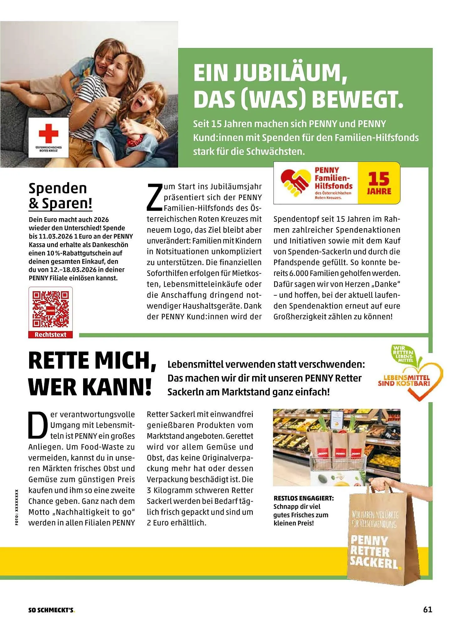 PENNY Flugblatt von 2. März bis 2. April 2026 - Flugblätt seite 61