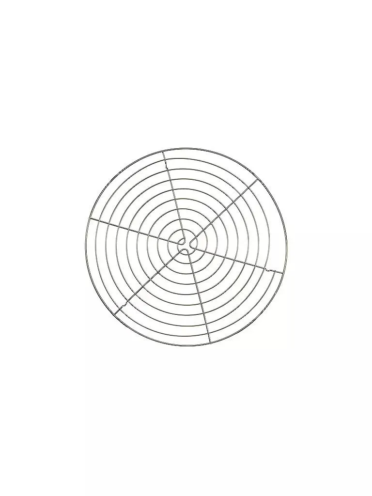 Kuchenauskühler 325cm verchromt