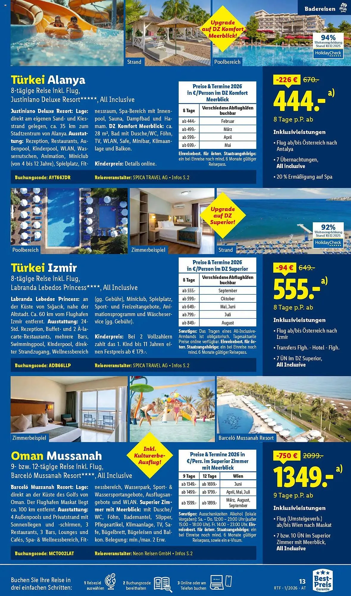 Lidl Flugblatt von 14. Jänner bis 15. Februar 2026 - Flugblätt seite  13