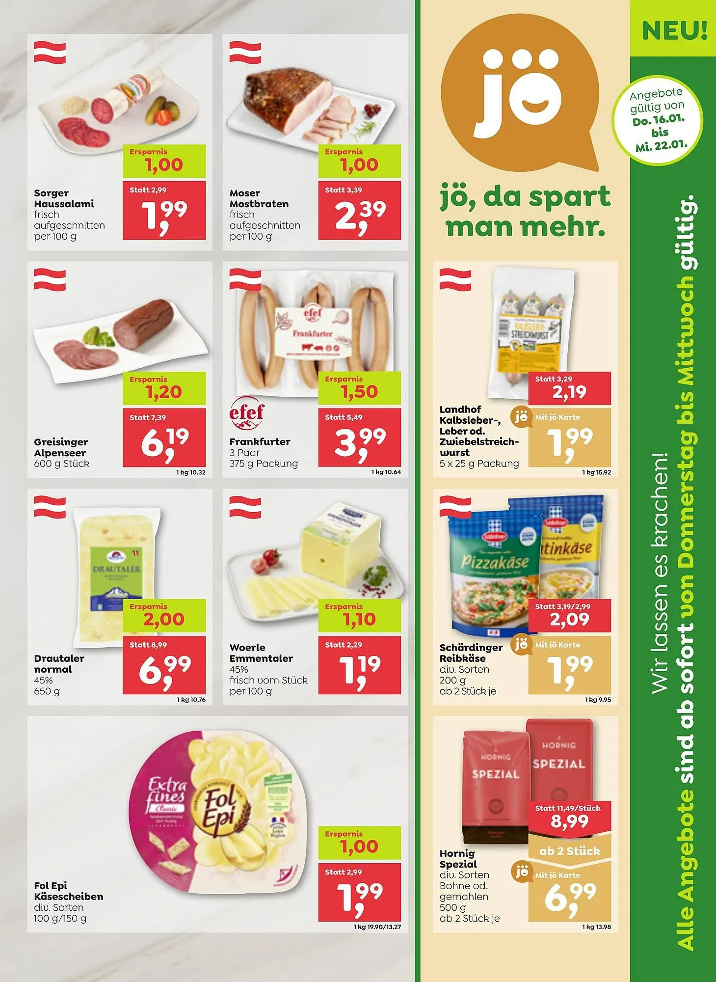 ADEG Flugblatt von 16. Jänner bis 22. Jänner 2025 - Flugblätt seite 9