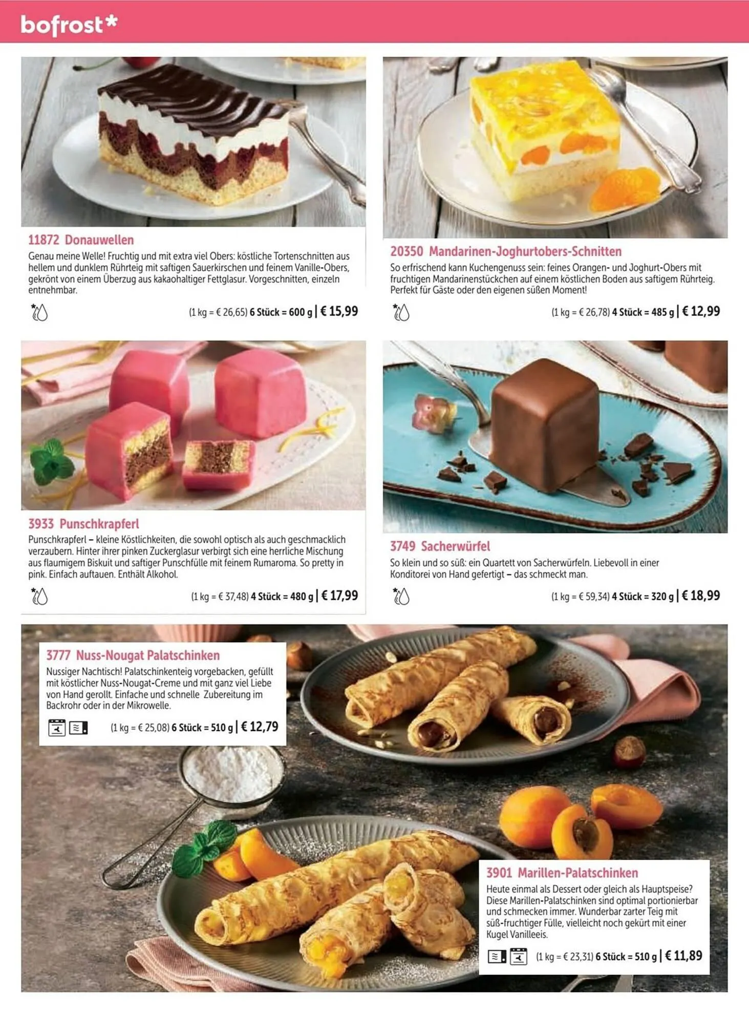 Bofrost Katalog von 13. September bis 6. März 2026 - Flugblätt seite  122