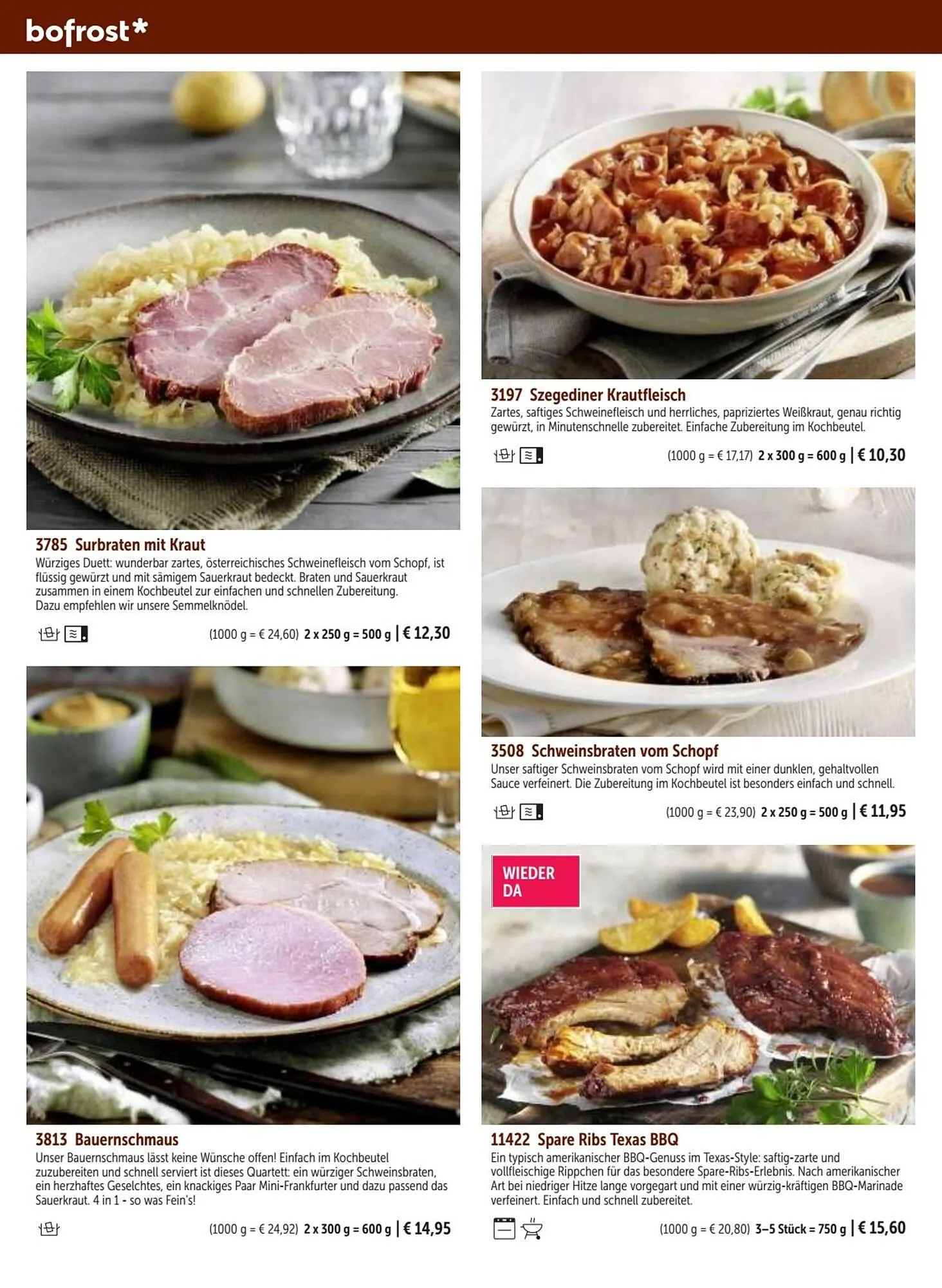 Bofrost Flugblatt von 1. März bis 31. August 2023 - Flugblätt seite  82