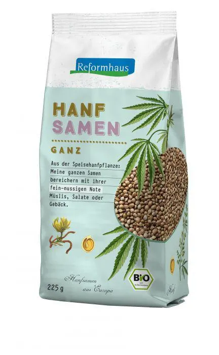 Reformhaus Hanfsamen ganz bio 225g
