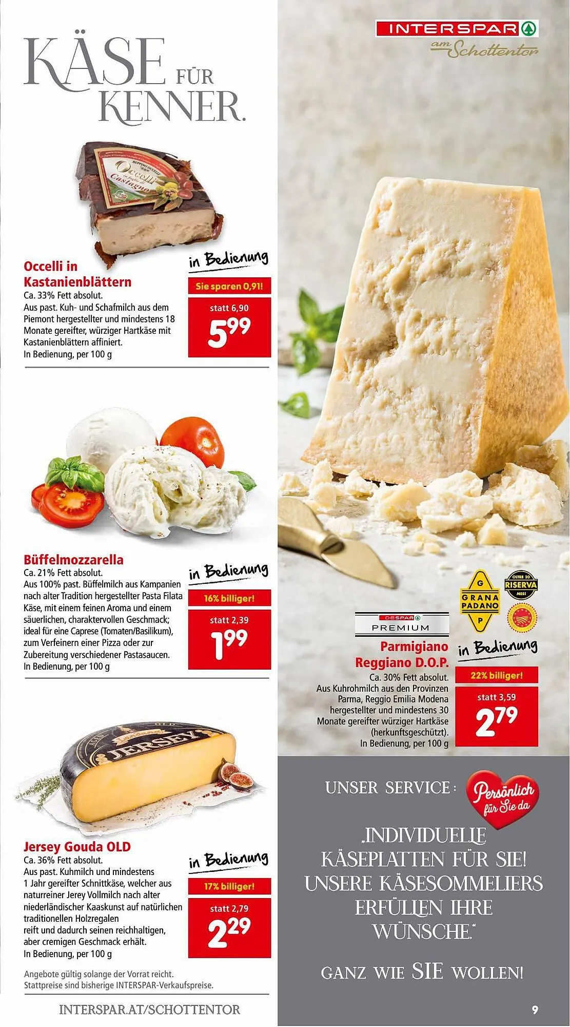 Interspar Flugblatt von 26. September bis 11. Oktober 2023 - Flugblätt seite 9