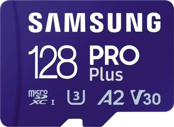 PRO Plus (2023) 128GB microSD inkl. SD Adapter - Blau