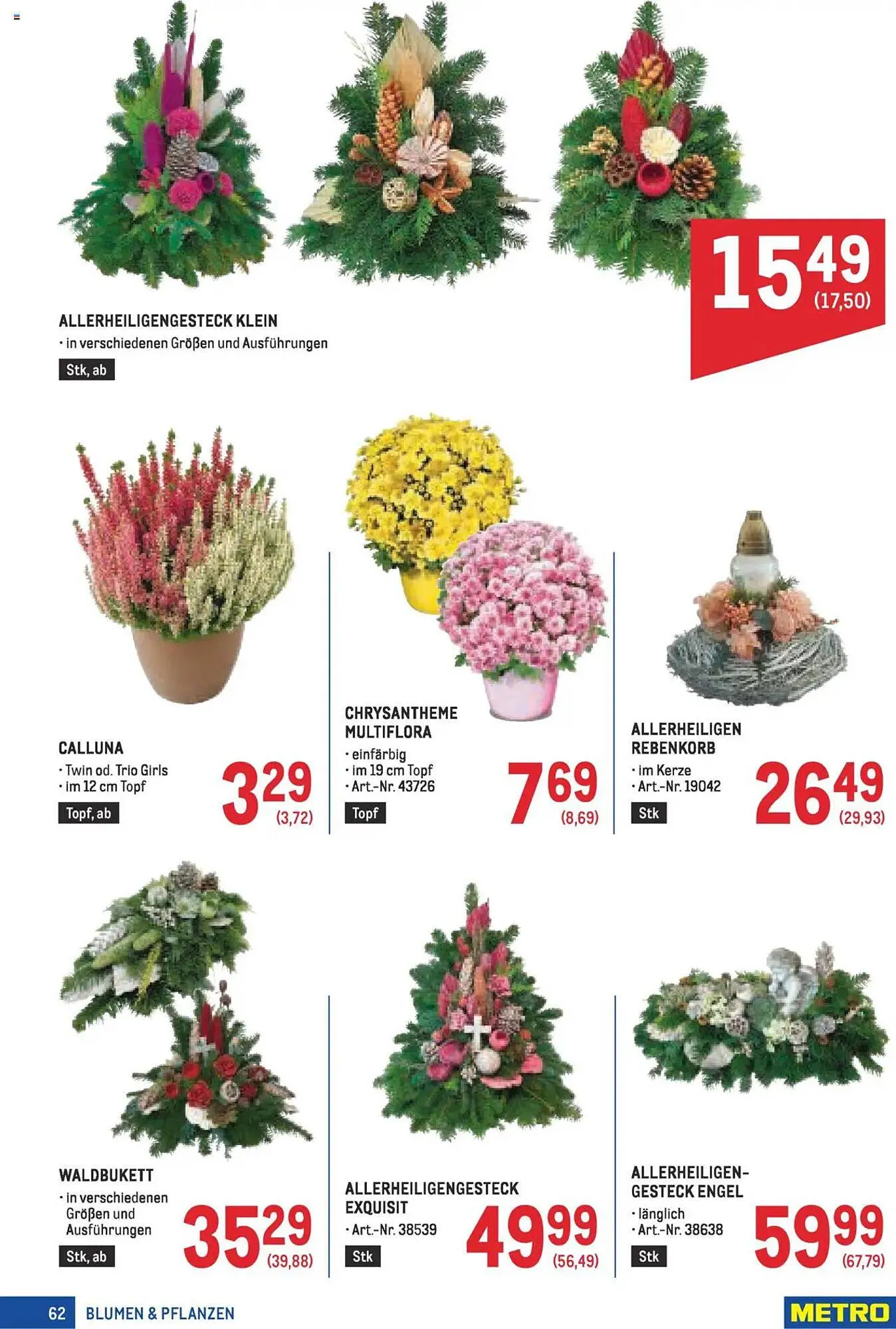 Metro Flugblatt von 16. Oktober bis 29. Oktober 2025 - Flugblätt seite 62