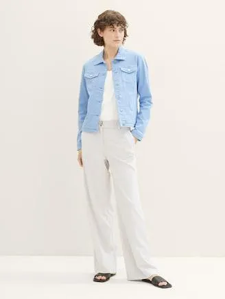 Jeansjacke mit recycelter Baumwolle