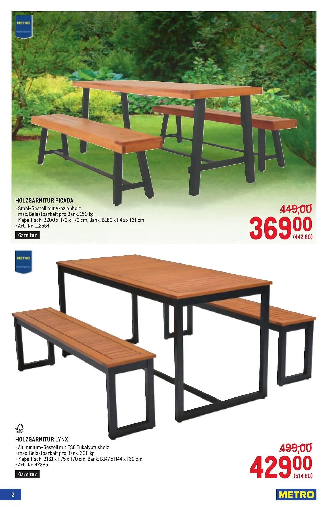 Metro Flugblatt von 2. April bis 29. April 2026 - Flugblätt seite  2