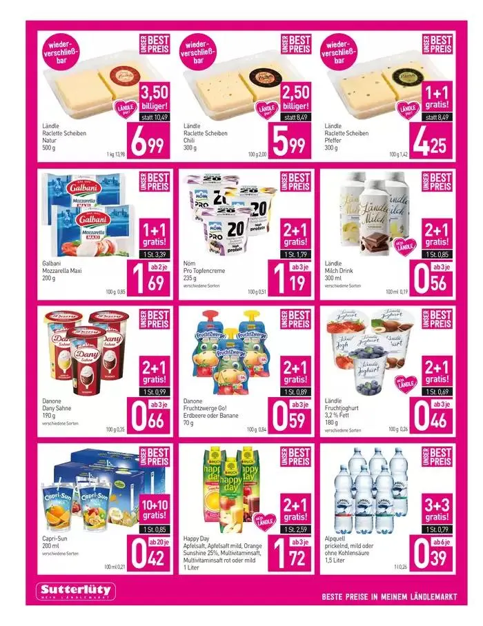 Sutterlüty flugblatt von 30. Jänner bis 5. Februar 2025 - Flugblätt seite  4