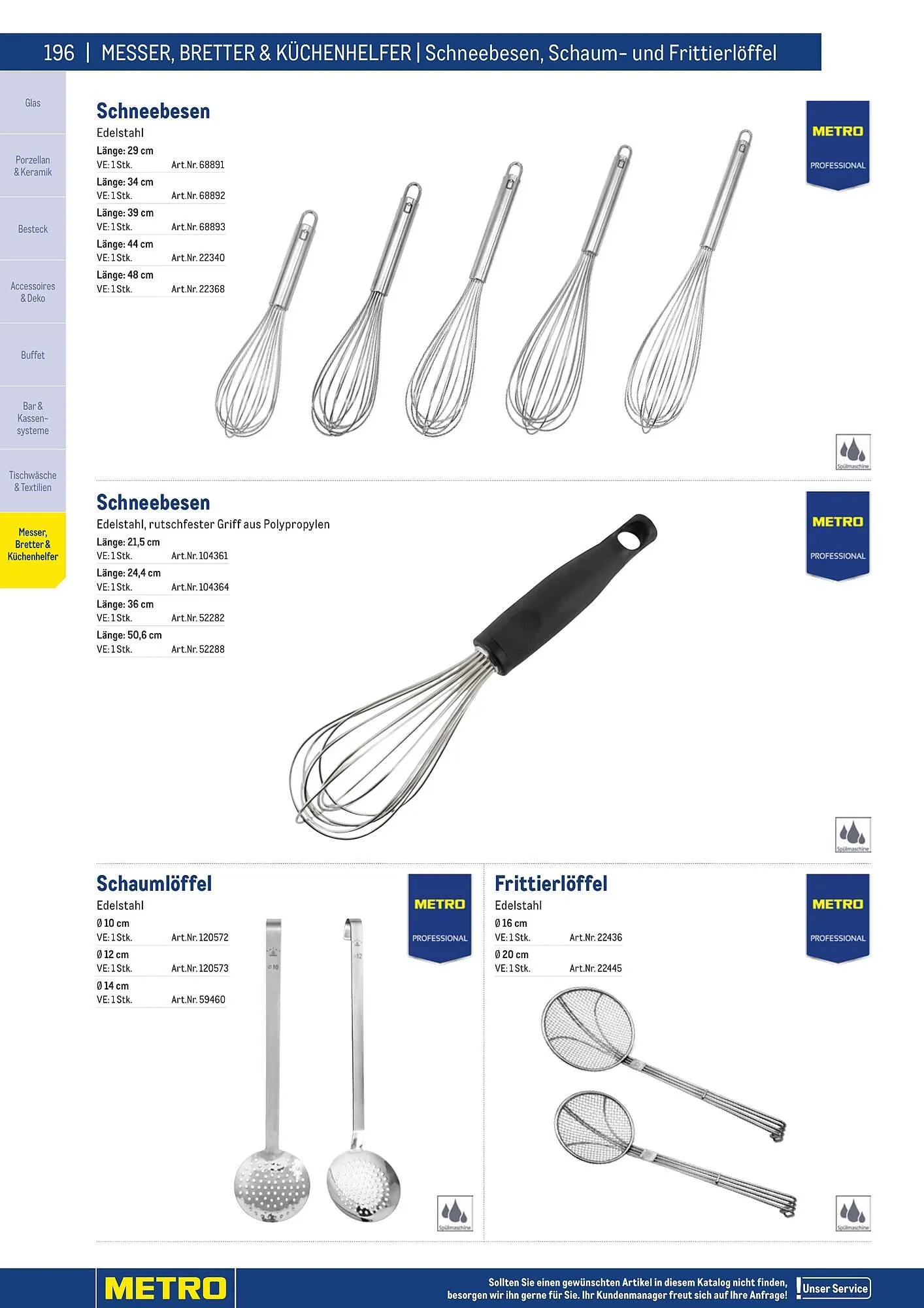 Metro Flugblatt von 25. März bis 31. Dezember 2026 - Flugblätt seite  196