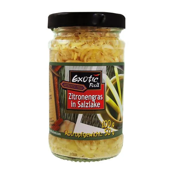 Exotic Food Zitronengras in Salzlake