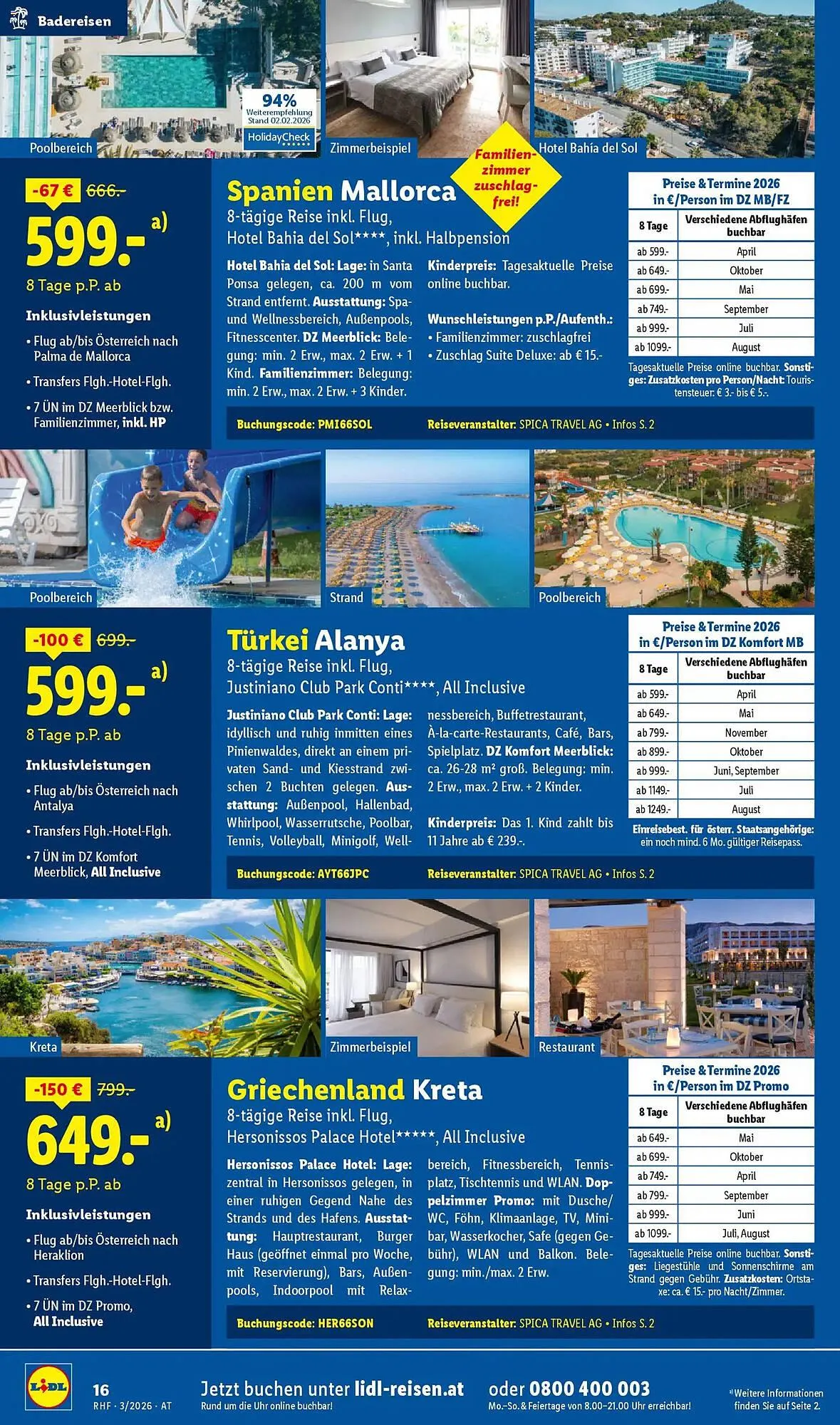 Lidl Flugblatt von 28. Februar bis 31. März 2026 - Flugblätt seite 16