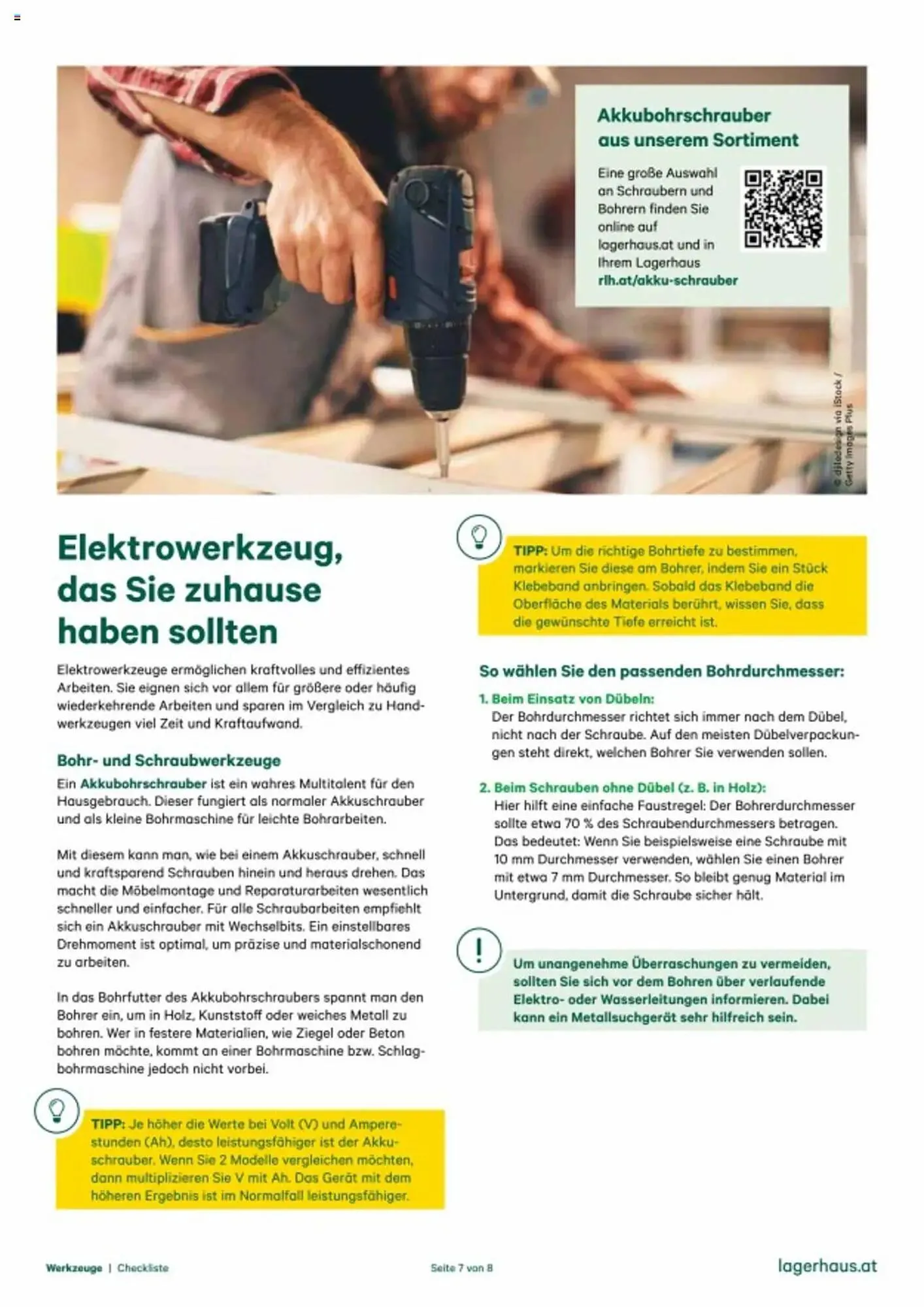 Lagerhaus Flugblatt von 6. August bis 31. Dezember 2025 - Flugblätt seite  7