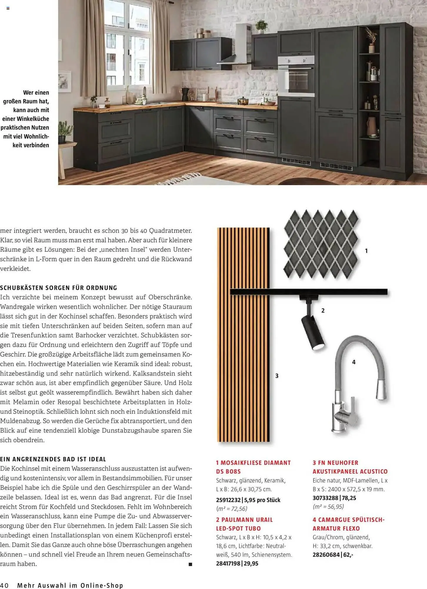 Bauhaus Flugblatt von 1. Oktober bis 31. März 2026 - Flugblätt seite  40