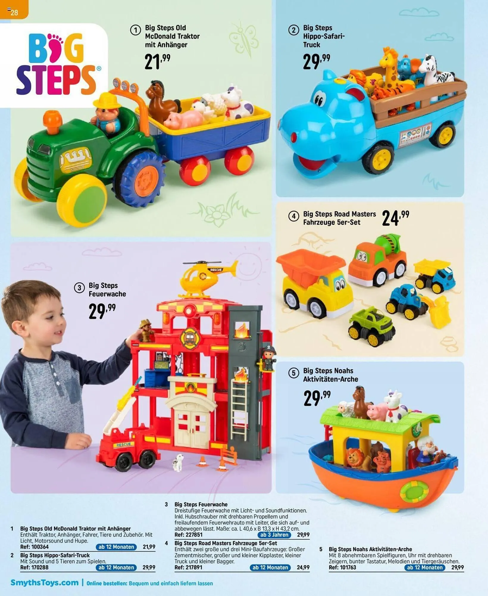 Smyths Toys Flugblatt von 25. September bis 13. Dezember 2024 - Flugblätt seite 28