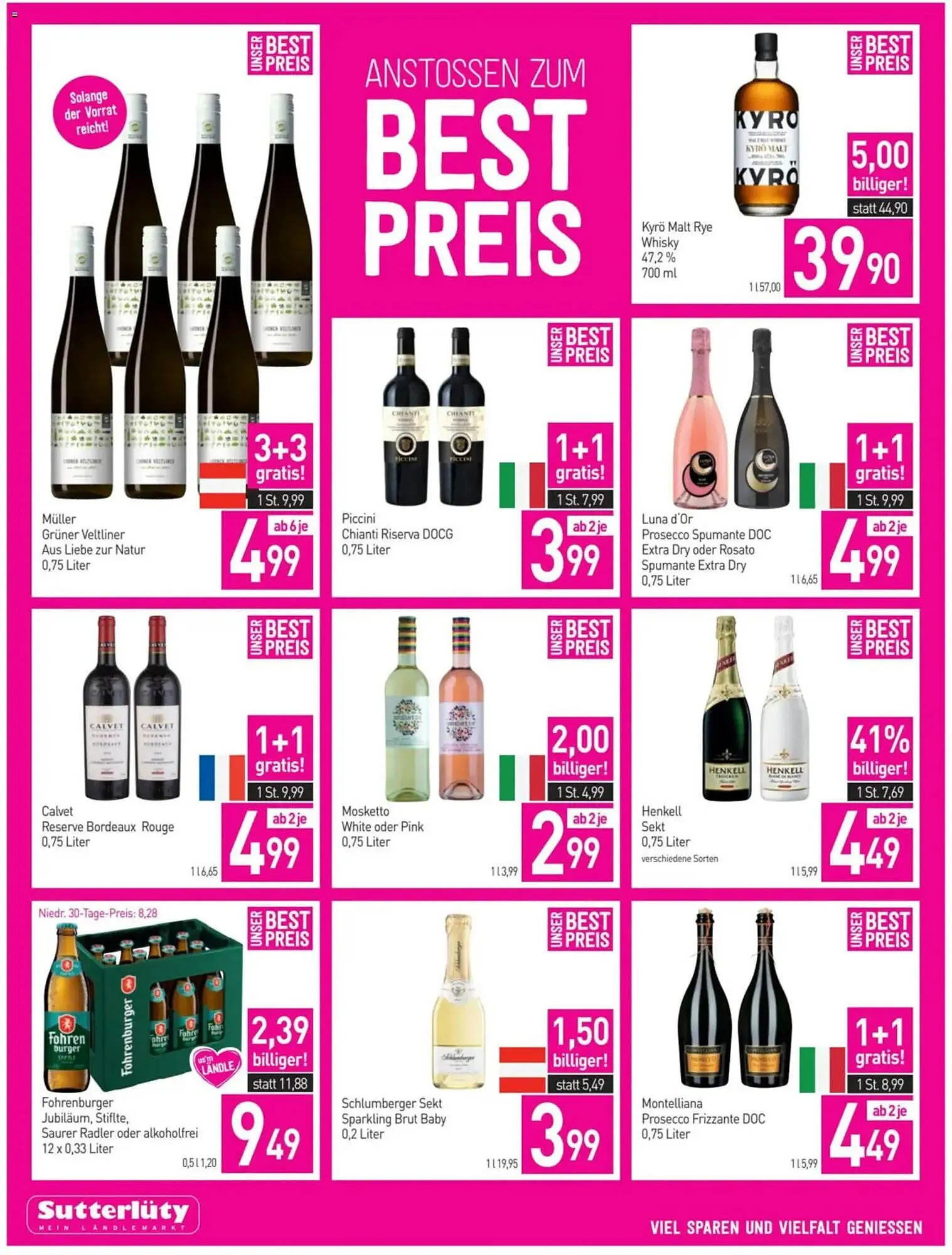 Sutterlüty Flugblatt von 30. Oktober bis 4. November 2025 - Flugblätt seite  16