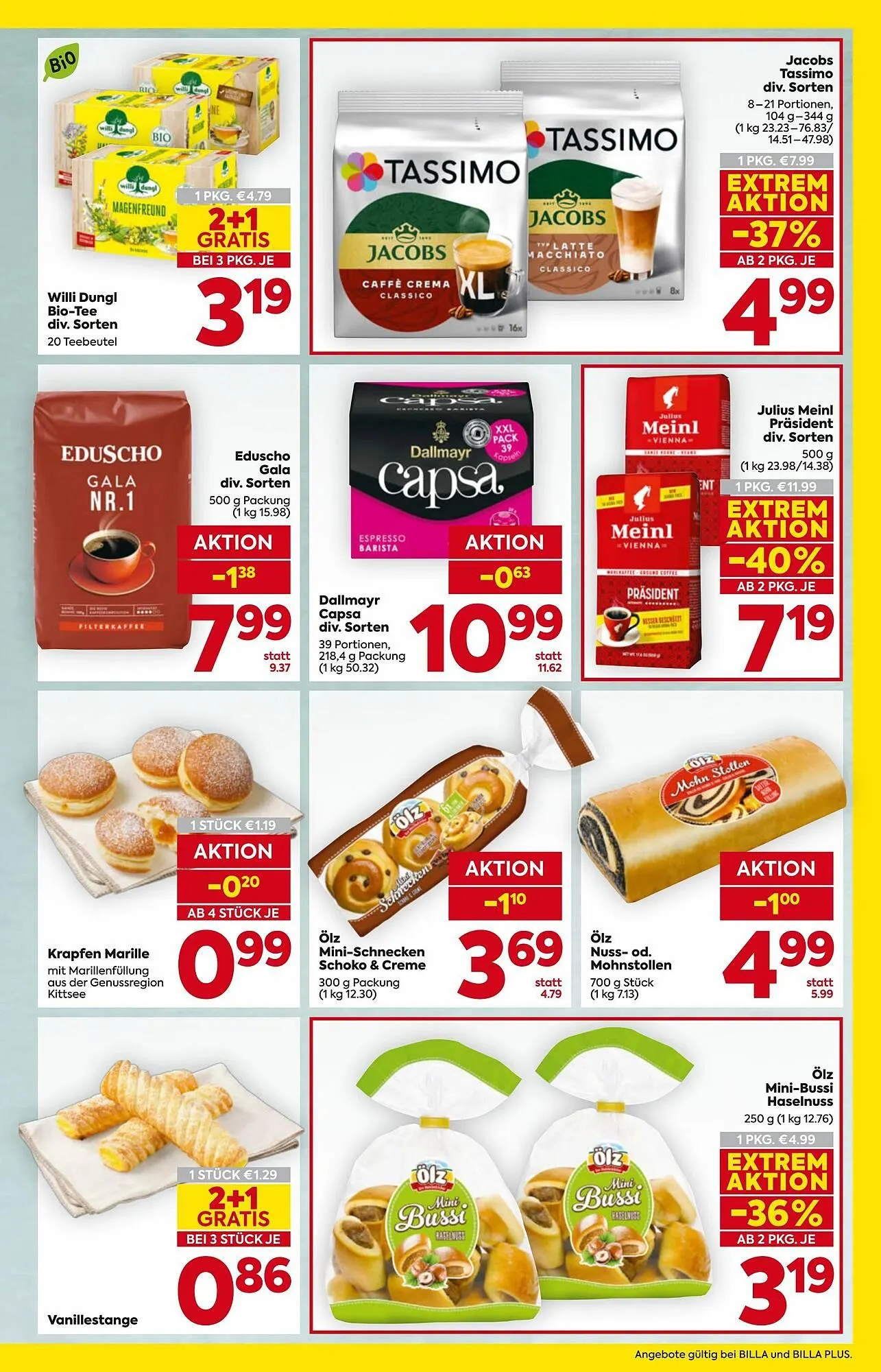 Billa Flugblatt von 5. März bis 11. März 2026 - Flugblätt seite  11