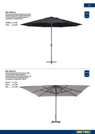 METRO Flugblatt Non-Food - Gast & Garten von 23. Jänner bis 30. Juni 2026 - Flugblätt seite  21