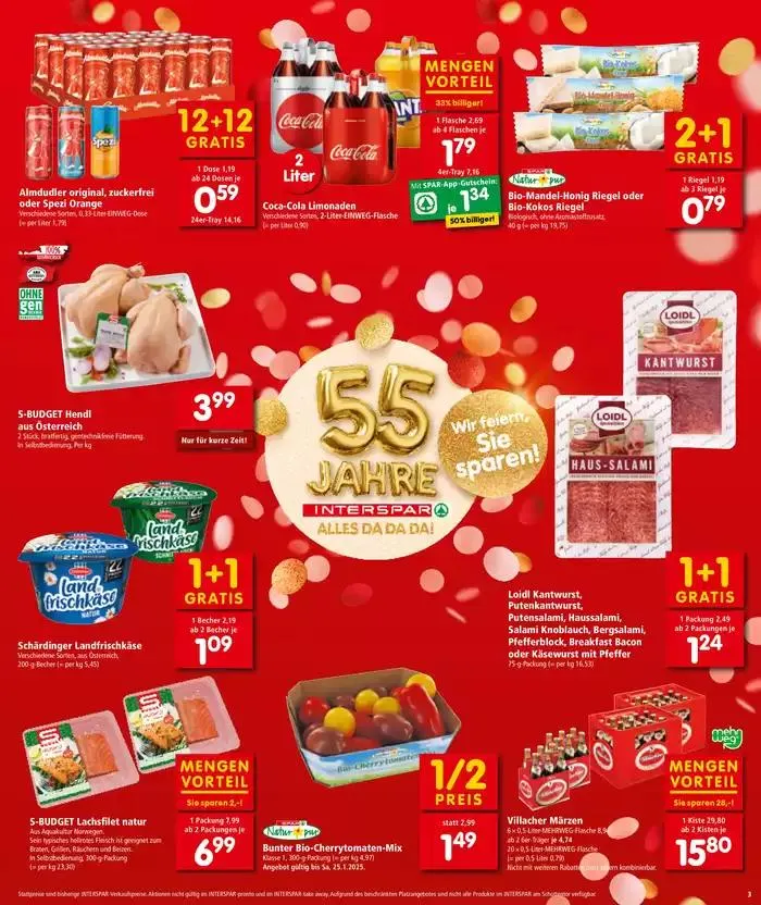 Aktuelle Sonderaktionen von 28. Jänner bis 11. Februar 2025 - Flugblätt seite 3