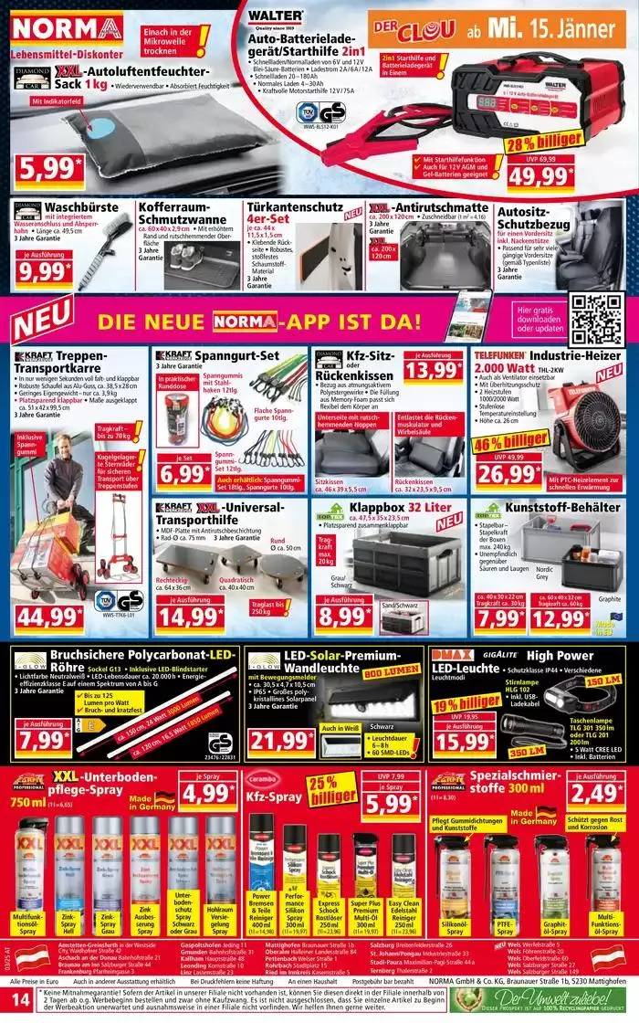 Unsere besten Schnäppchen von 13. Jänner bis 17. Jänner 2025 - Flugblätt seite 14
