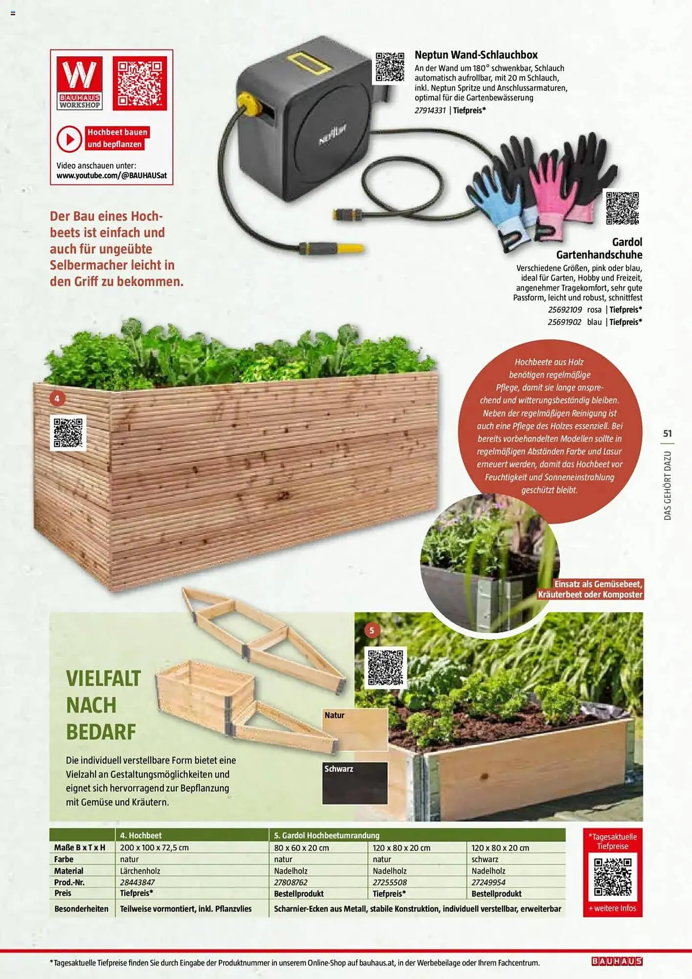 Bauhaus Flugblatt von 1. Juli bis 6. März 2026 - Flugblätt seite  51