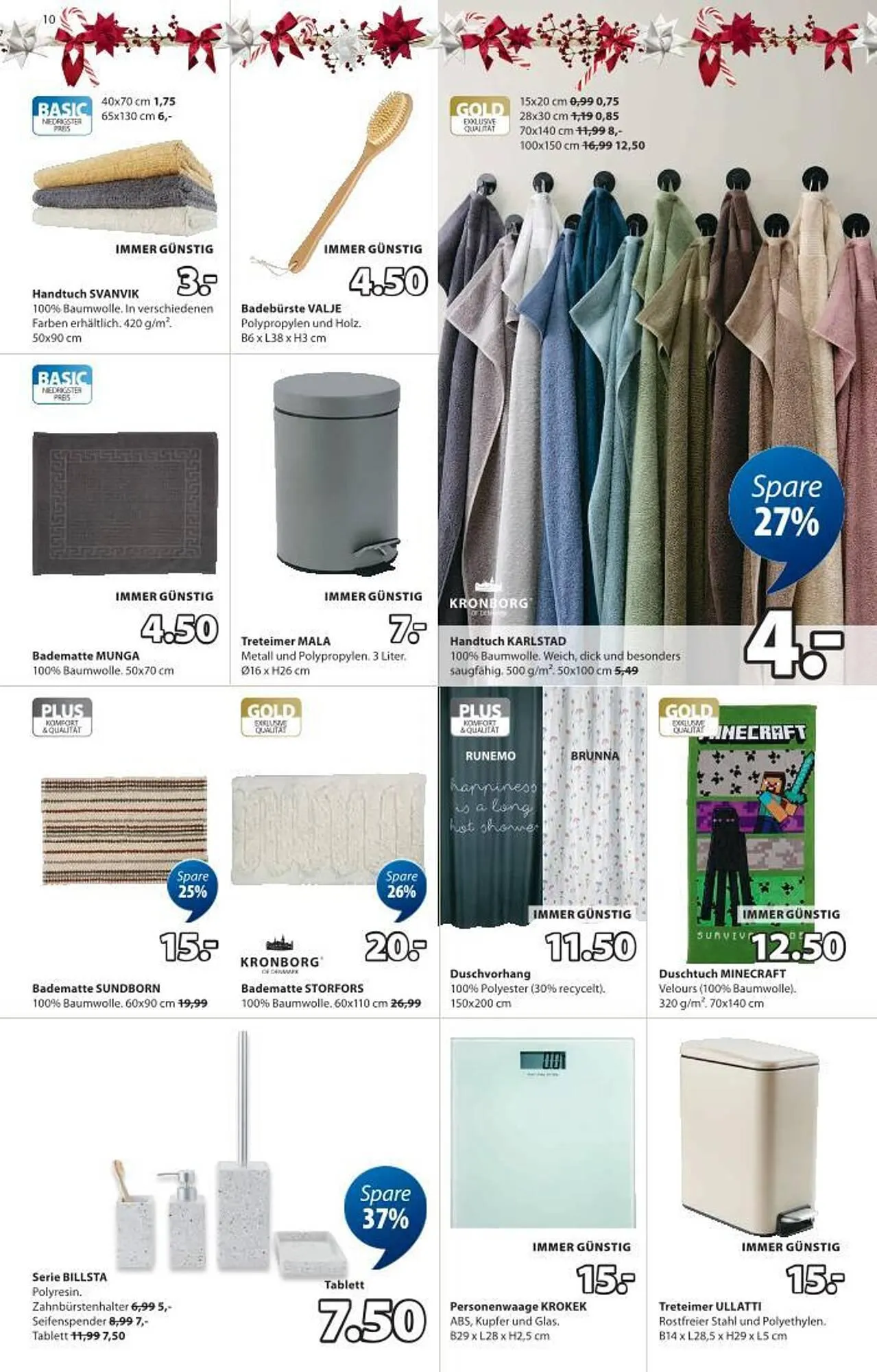 JYSK Flugblatt von 5. November bis 18. November 2025 - Flugblätt seite 10