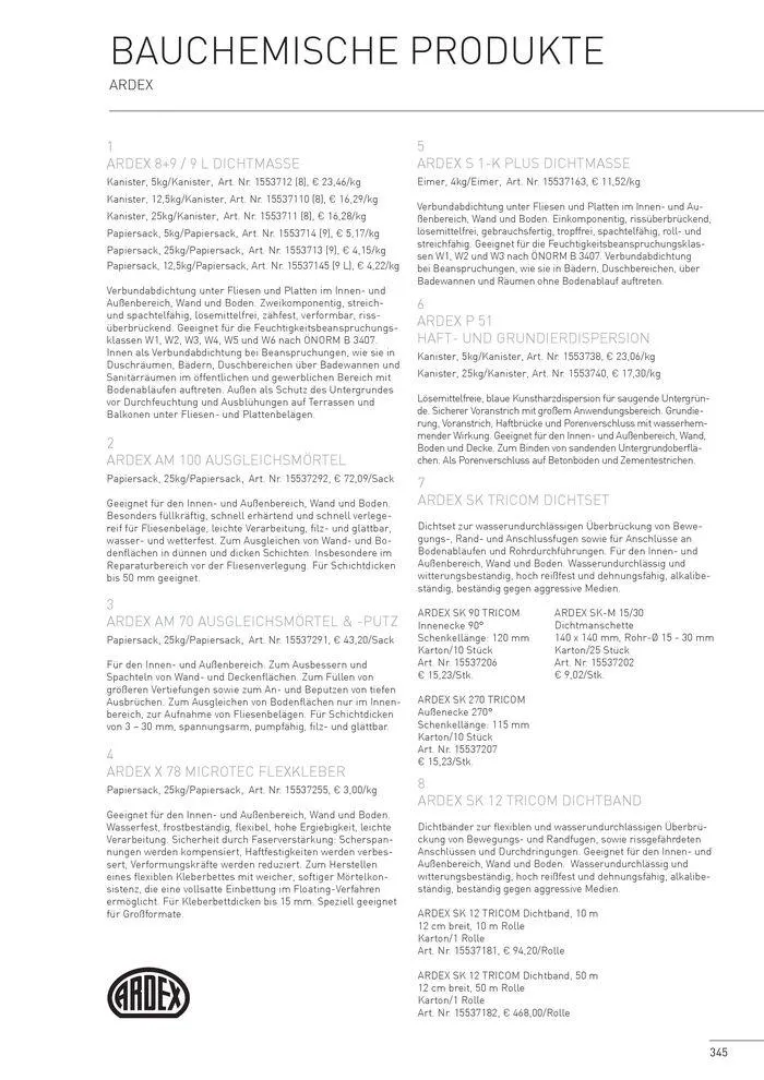 Fliesen 2024 von 5. Juni bis 31. Dezember 2024 - Flugblätt seite 343