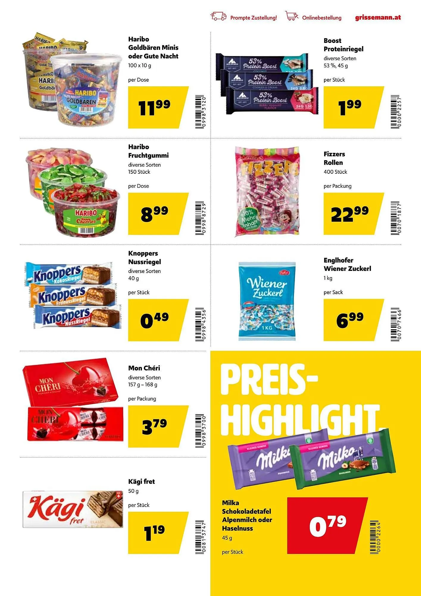 Eurogast Grissemann Flugblatt von 17. November bis 29. November 2025 - Flugblätt seite 17