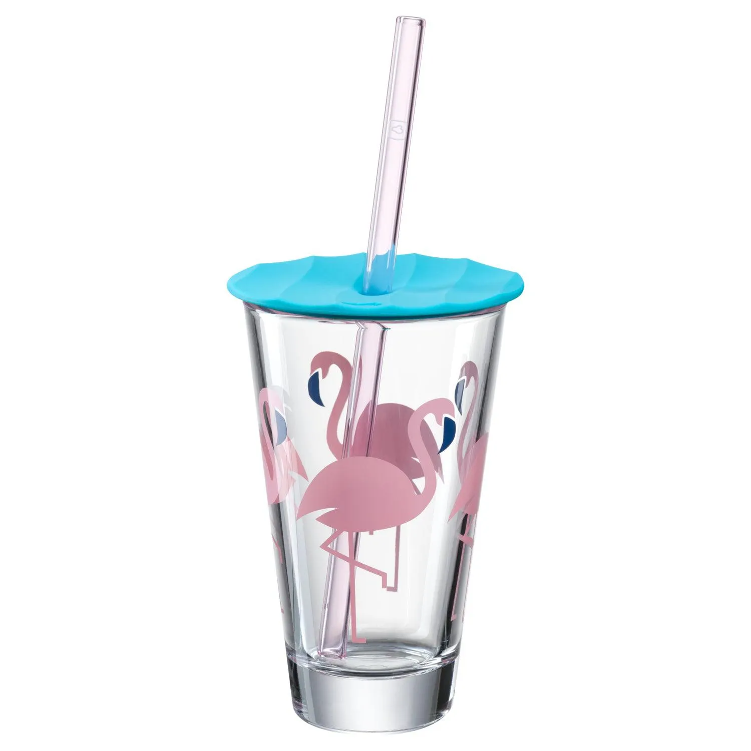 Trinkset AMALFI 3-teilig 300 ml Flamingo