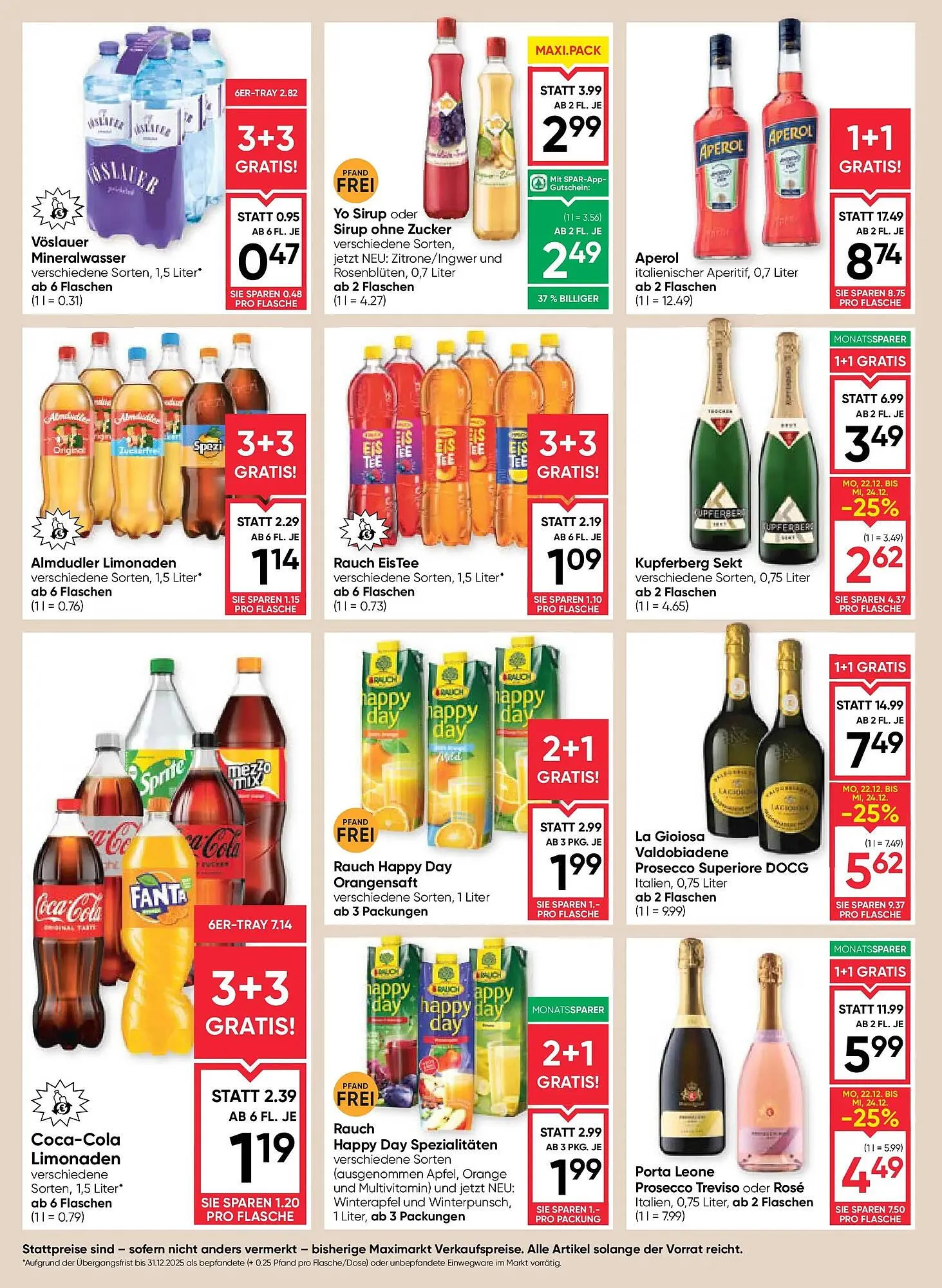 Maximarkt Flugblatt von 18. Dezember bis 24. Dezember 2025 - Flugblätt seite  18
