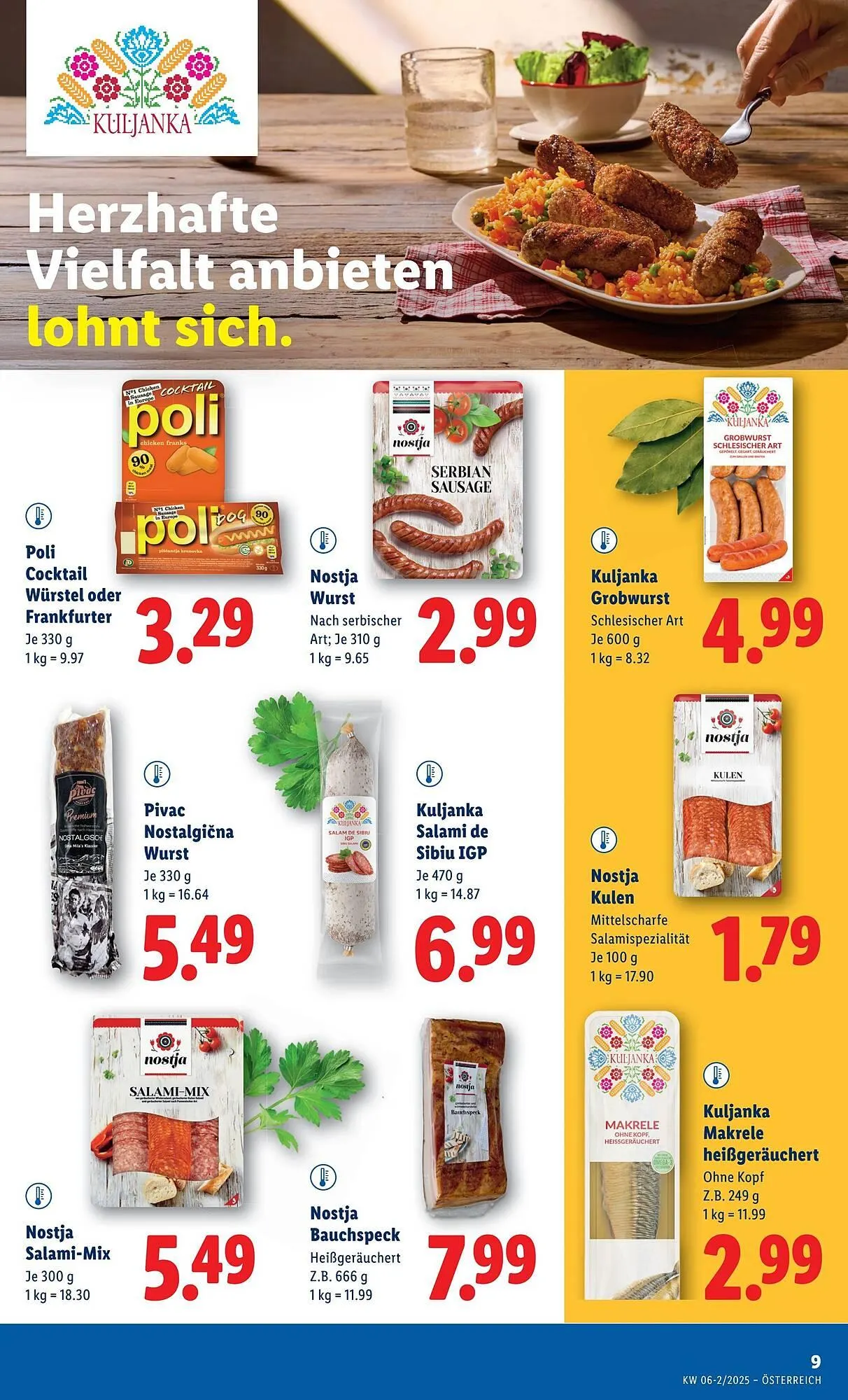 Lidl Flugblatt von 5. Februar bis 12. Februar 2026 - Flugblätt seite 13