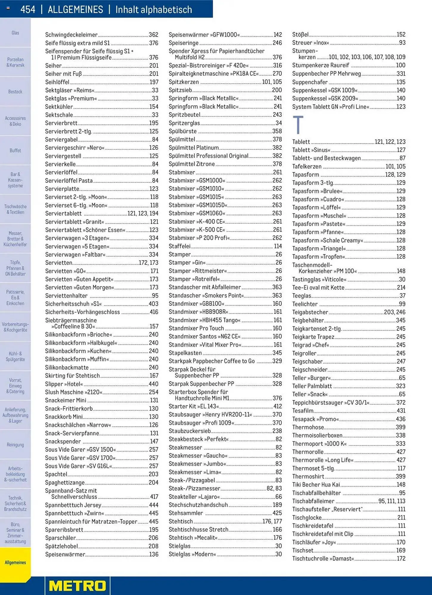 Metro Flugblatt von 2. Dezember bis 31. Dezember 2025 - Flugblätt seite  454