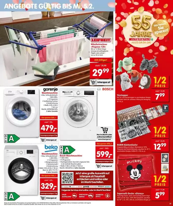 Aktuelle Deals und Angebote von 23. Jänner bis 6. Februar 2025 - Flugblätt seite 23