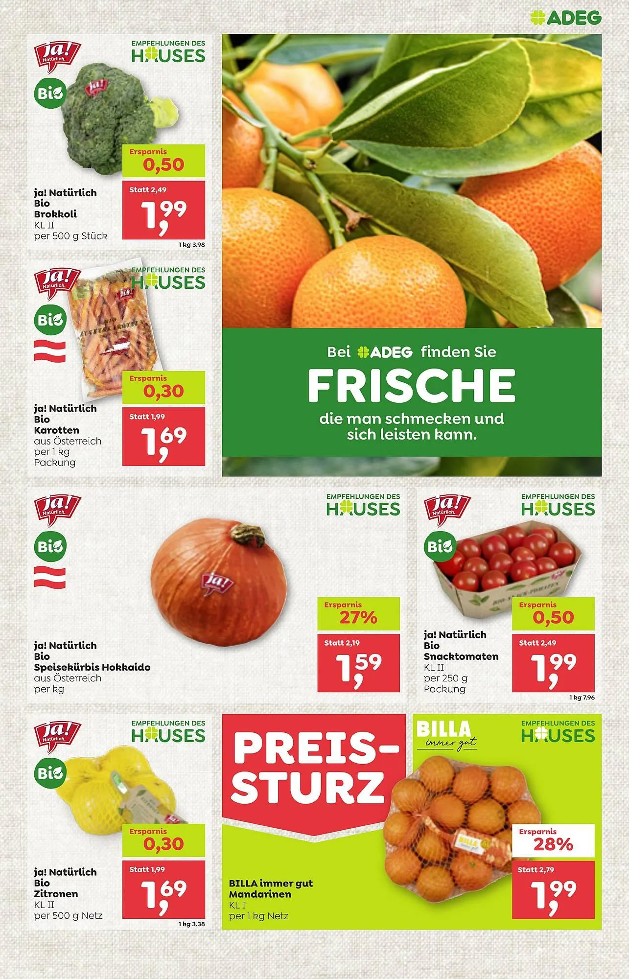 ADEG Flugblatt von 13. November bis 19. November 2025 - Flugblätt seite 3