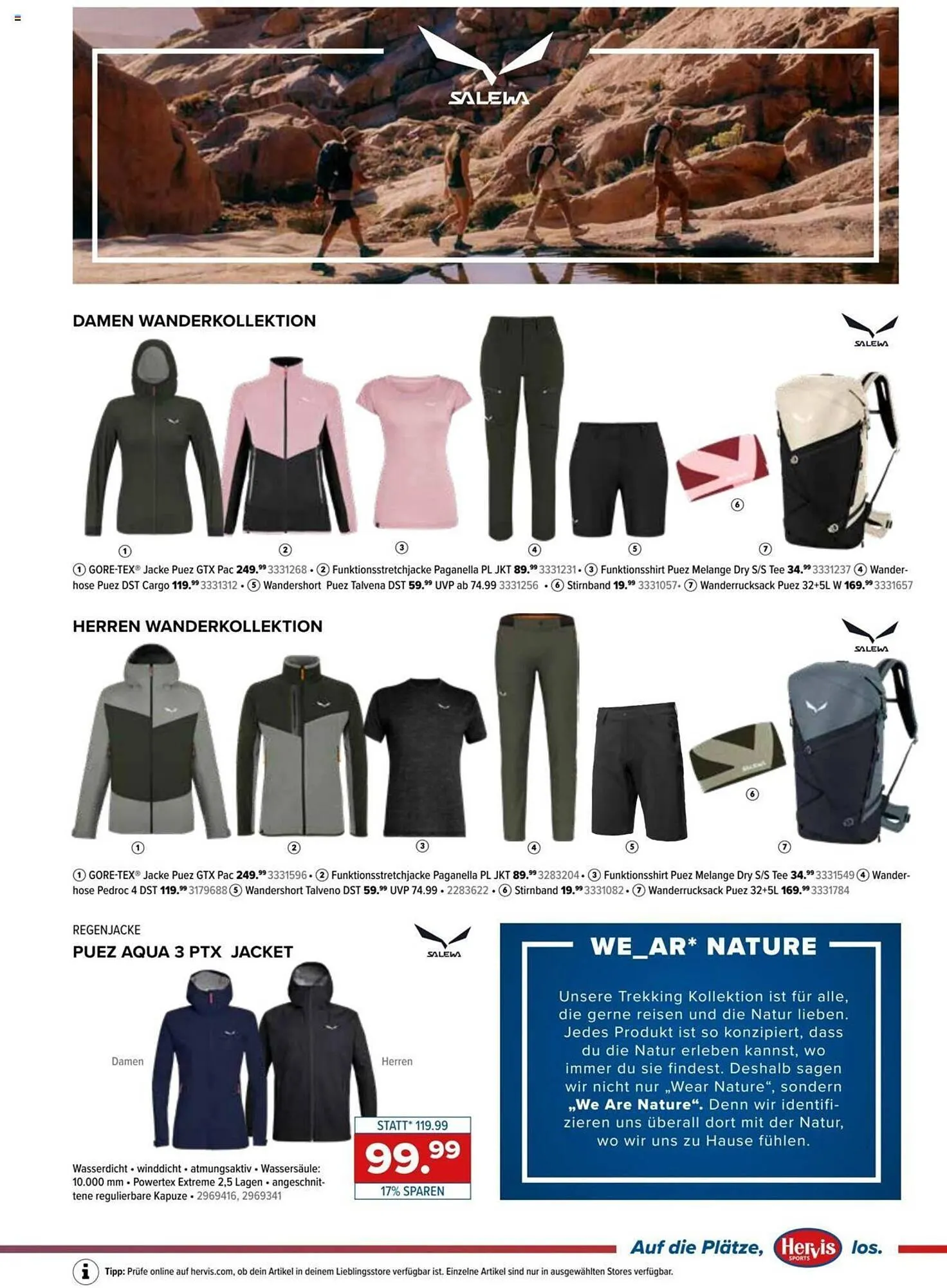 Hervis Flugblatt von 22. April bis 28. April 2024 - Flugblätt seite 9