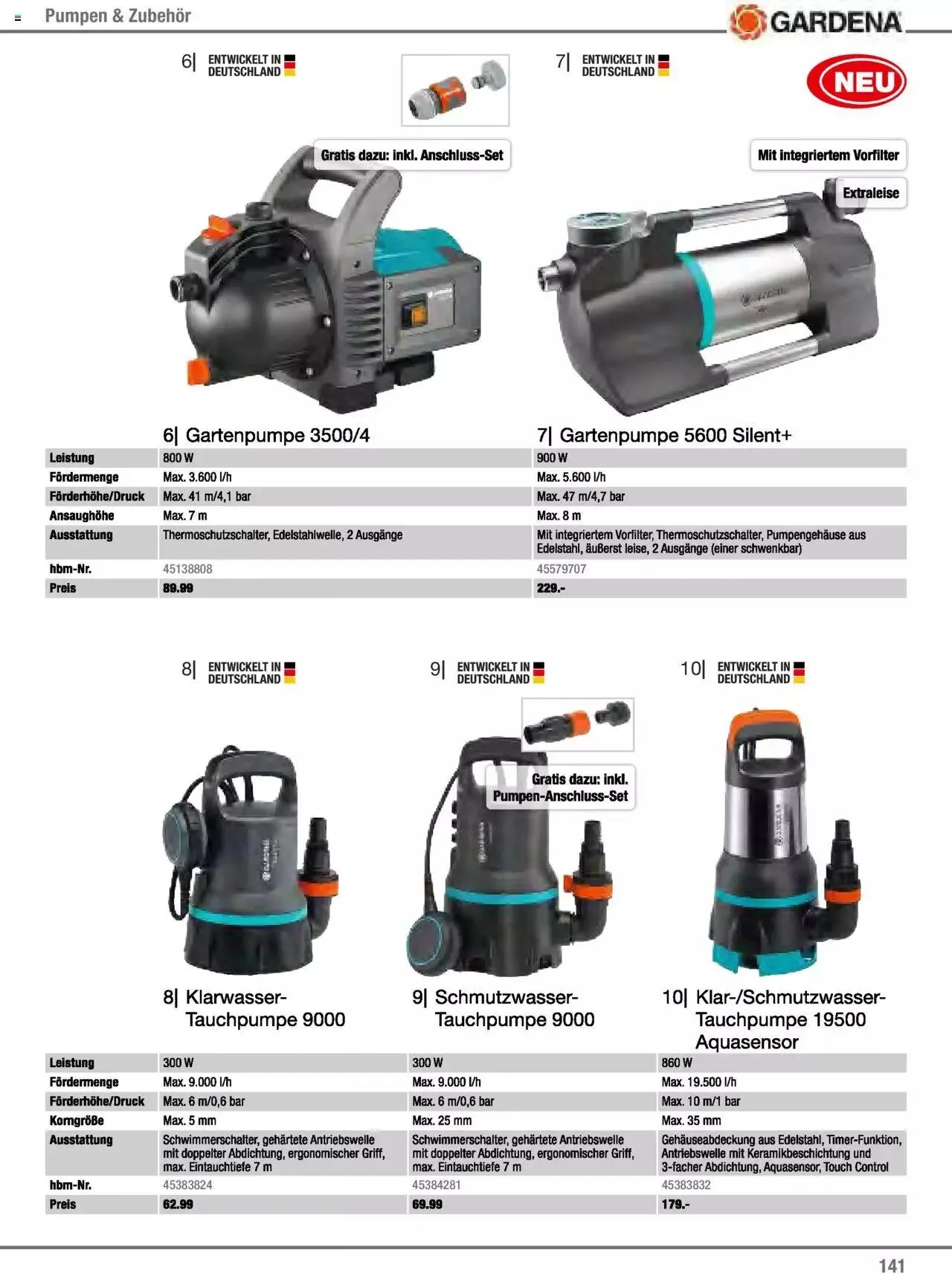 Hagebau Gartenjahr 2023 von 7. März bis 31. Dezember 2023 - Flugblätt seite  141
