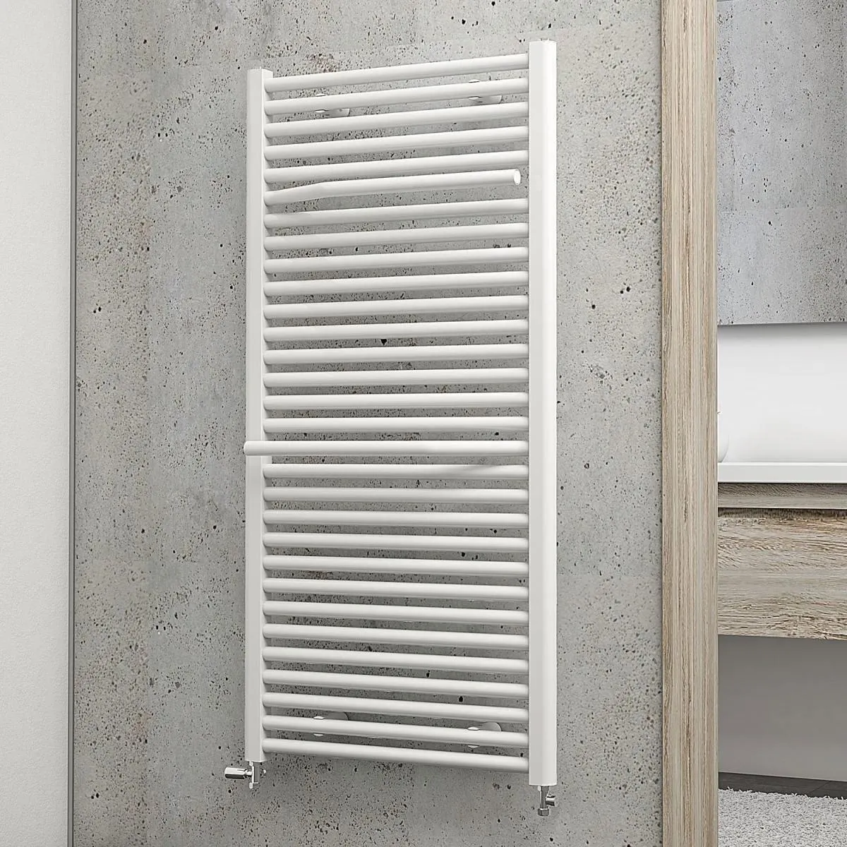 Schulte Design-Heizkörper Miami 1215 x 600 mm alpinweiß